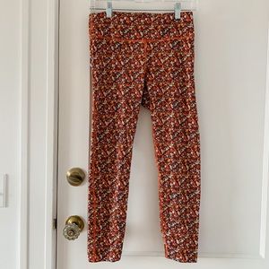 OV paprika blooms leggings